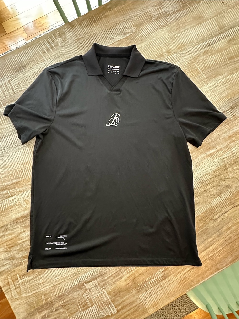 Bandit — men’s running NanoMesh Collared Performance tee